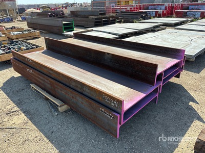 Quantity of (5) Steel Beam