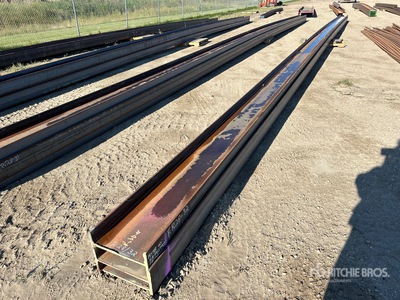 Quantity of (3) 60 ft Steel Beam