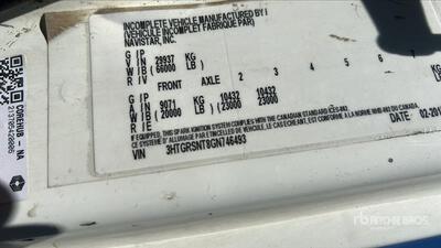 2016 International 7600 Mixer Truck