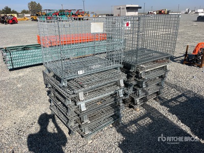 Quantity of Metal Basket Crate Varios, tienda, almacen, consumidor