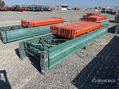 Quantity of 16 ft x 8 ft Pallet Racking