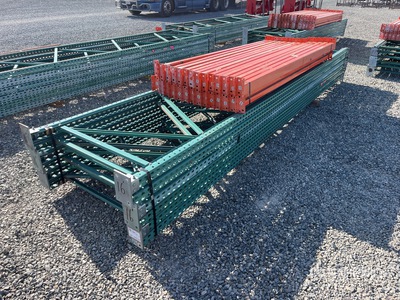 Quantity of 16 ft x 8 ft Pallet Racking