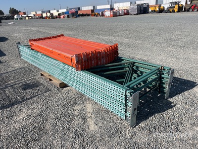 Quantity of 16 ft x 8 ft Pallet Racking