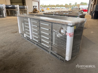 2025 Suihe NWB-18DS-2B -10 10 ft 18-Drawer Banco de trabajo (Unused)