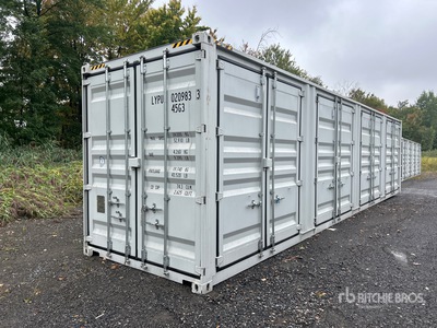 2025 40 ft High Cube Multi-Door حاويات تخزين