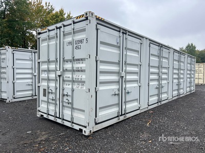2025 40 ft High Cube Multi-Door حاويات تخزين