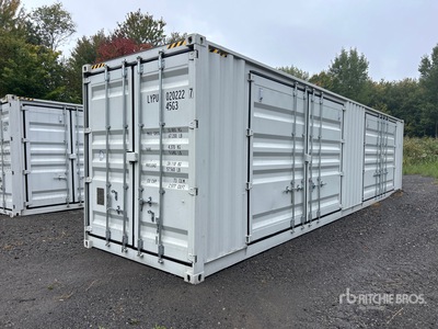 2025 40 ft High Cube Multi-Door حاويات تخزين