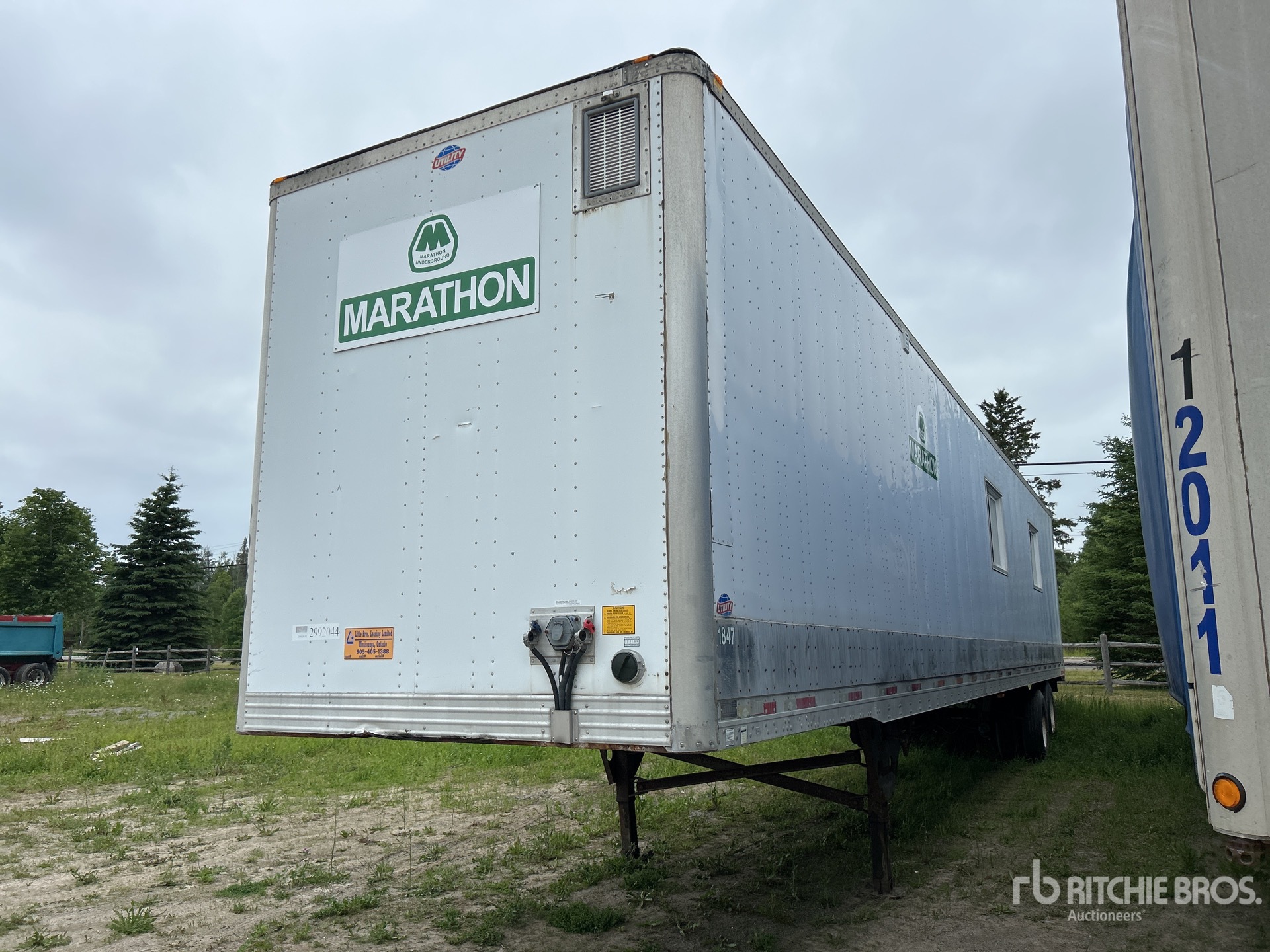 2008 Utility T/A 53 ft Shower Trailer