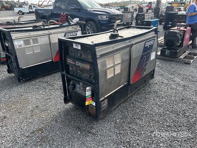 2012 Lincoln DX450 450 A Skid-Mounted Multi-Process Engine Driven Welder