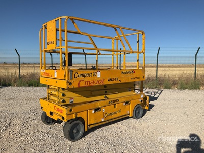 2001 Haulotte Compact 10 Electric Scissor Lift (Inoperable)