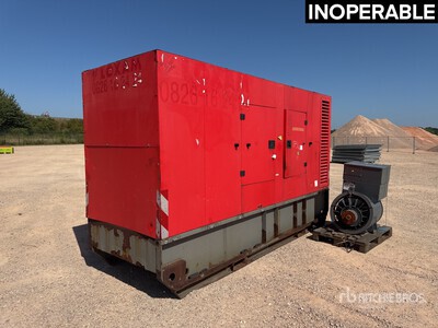 2014 Doosan G250 255.8 kVA Skid-Mounted Groupe Electrogene Generator Set (Inoperable)