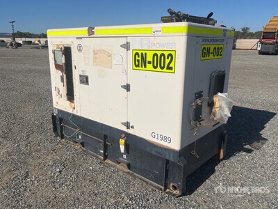 2018 PRPower WPS60S-AU 60 kVA Skid-Mounted Generator Set