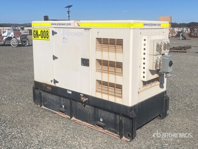 2018 PRPower WPS60S-AU 60 kVA Skid-Mounted Generator Set