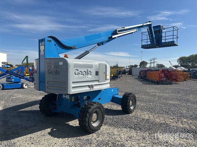 2018 Genie S-45 4WD Diesel Telescopic Boom Lift | Ritchie Bros. Auctioneers