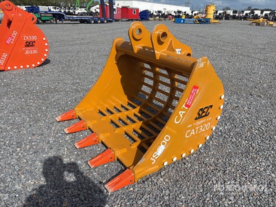 2025 SEC 1450 mm Skeleton 58" to fit Cat 320, Hitachi ZX200 skeleton Bucket - Fits CAT320 (Unused)