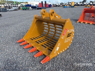 2025 SEC 1600 mm Skeleton 63" to fit Komatsu PC200/210, Cat 320, Hitachi ZX200, skeleton Bucket - Fits Pc200 (Unused)