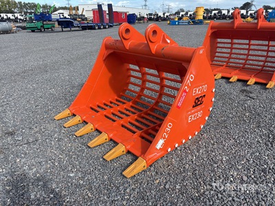 2025 SEC 1730 mm Skeleton 68" to fit Hitachi ZX270/EX270, John Deere 270/790,skeleton Bucket - Fits EX230 (Unused)