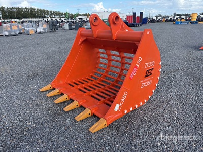 2025 SEC 1730 mm Skeleton 68" to fit Hitachi ZX330/400/350, Deere 350, skeleton Bucket - Fits ZX350 (Unused)