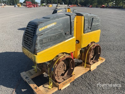 2018 Bomag BMP 8500 Walk Behind Padfoot Drum Compactor