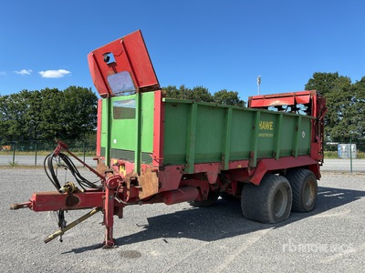 2009 HAWE DST 20 T Manure Spreader