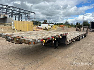 2012 JC Trailer 52 ft Quad/A Single Drop Plataforma Rebajada