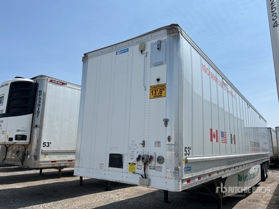 2019 Stoughton 53 ft x 102 in T/A Rimorchio furgonato