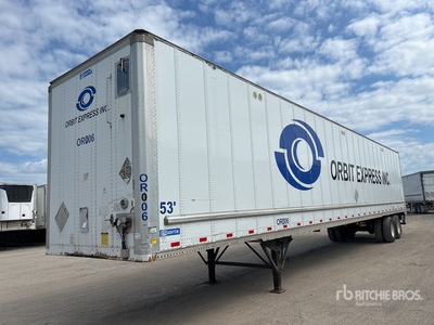 2018 Stoughton 53 ft x 102 in T/A Van Trailer