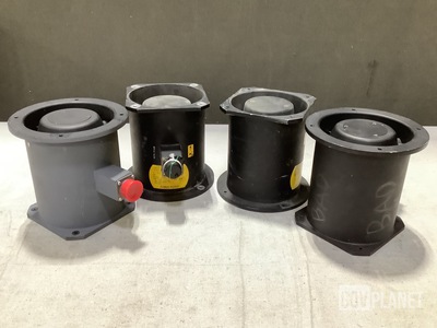 (4) Assorted Vaneaxial Fans