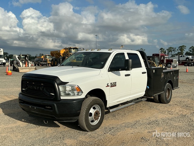 2014 Ram 3500 4x2 Crew Cab Flatbed Truck | Ritchie Bros. Auctioneers
