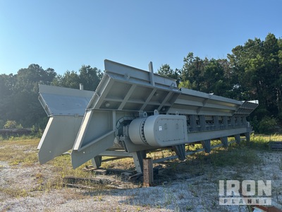 6' X50" Apron Feeder Portable Stacking Belt Loader