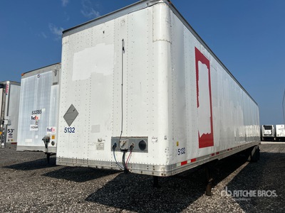 2008 Wabash DVLHHSA 53 ft x 102 in T/A Van Trailer