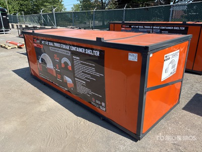 StanForge DT4041C 40 ft x 40 ft Dual Truss Containerunterstand (Unused)