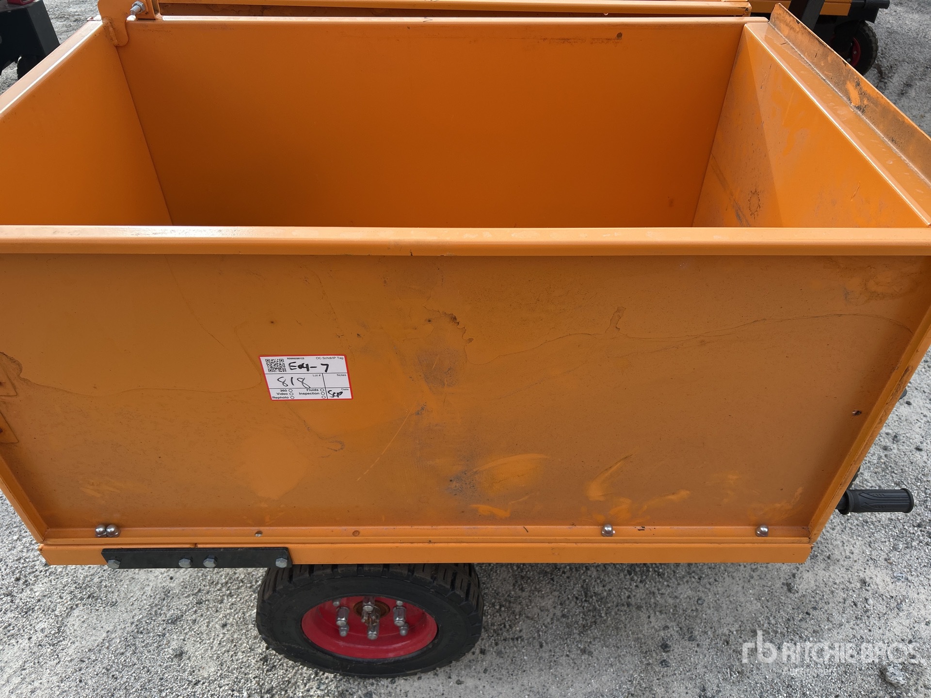 electric wheel barrel
