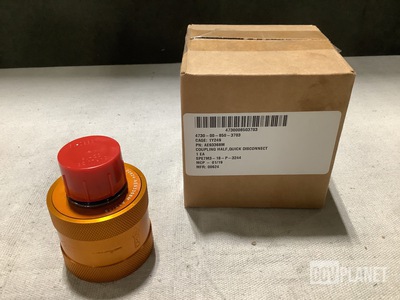 (6) Eaton AE93368M Quick Disconnect Coupling Halves
