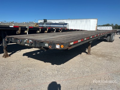 2009 Fontaine VFT-1-8048SLWK 48 ft T/A Flatbed Trailer