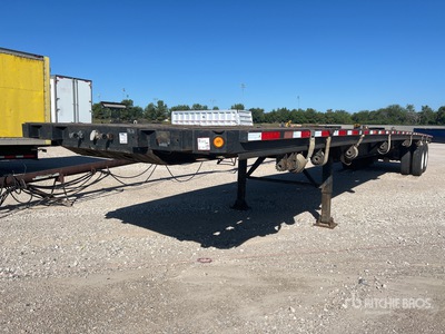2006 Fontaine FTW-5-8048SLW 48 ft T/A Flatbed Trailer