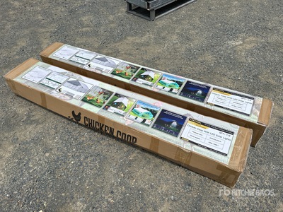 LEAP 6 m x 3 m Wire Mesh Chicken Coop (Unused)