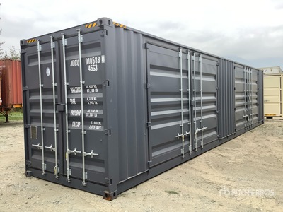 2025 40 ft High Cube Multi-Door Storage Container