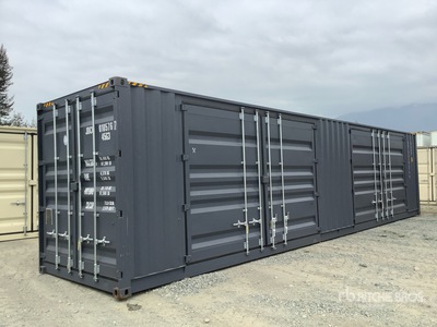 2025 40 ft High Cube Multi-Door Storage Container