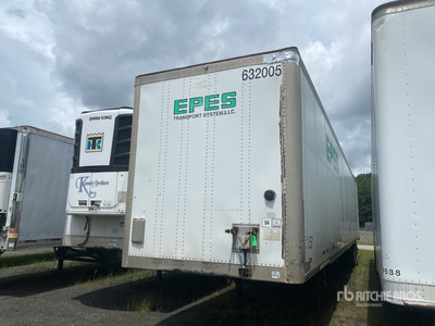 2012 Wabash 53 ft T/A Van Trailer