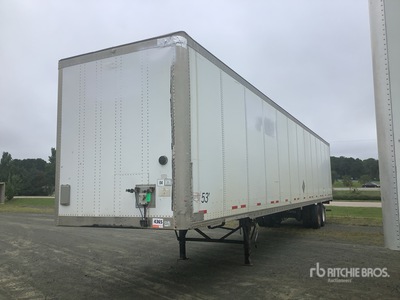 2012 Wabash DVCVHPC 53 ft x 102 in T/A Semi-remorque fourgon