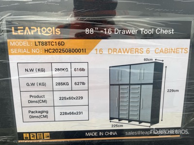 LEAP LT88TC16D Tool Box (Unused)