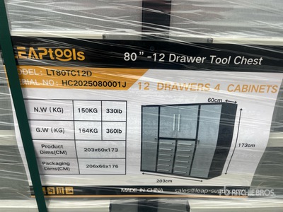 LEAP LT80TC12D Tool Box (Unused)