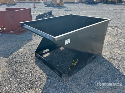 2025 Kit Container 1.5YFT-SST 1.5 cu yd Skid Steer Dump Hopper