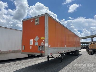 2011 Wabash DVHDHPC 53 ft x 102 in Sliding T/A Van Trailer