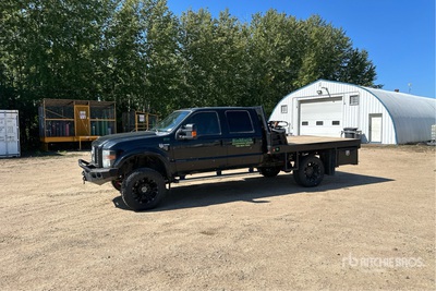 2008 Ford F-350 Harley Davidson 105 Years 4x4 Crew Cab Flatbed Truck