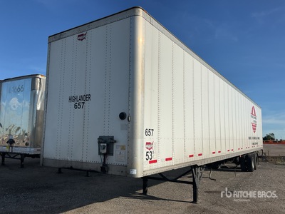 2023 Wabash DVCVHPC 53 ft x 102 in T/A Semi-remorque fourgon