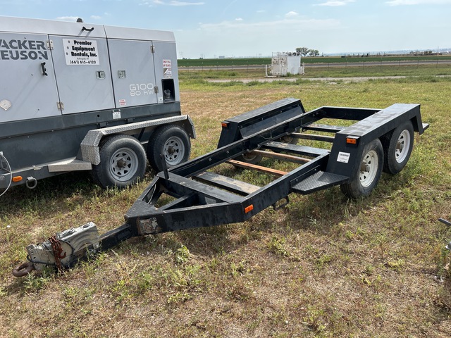 Magnum 12 ft T/A Generator Trailer