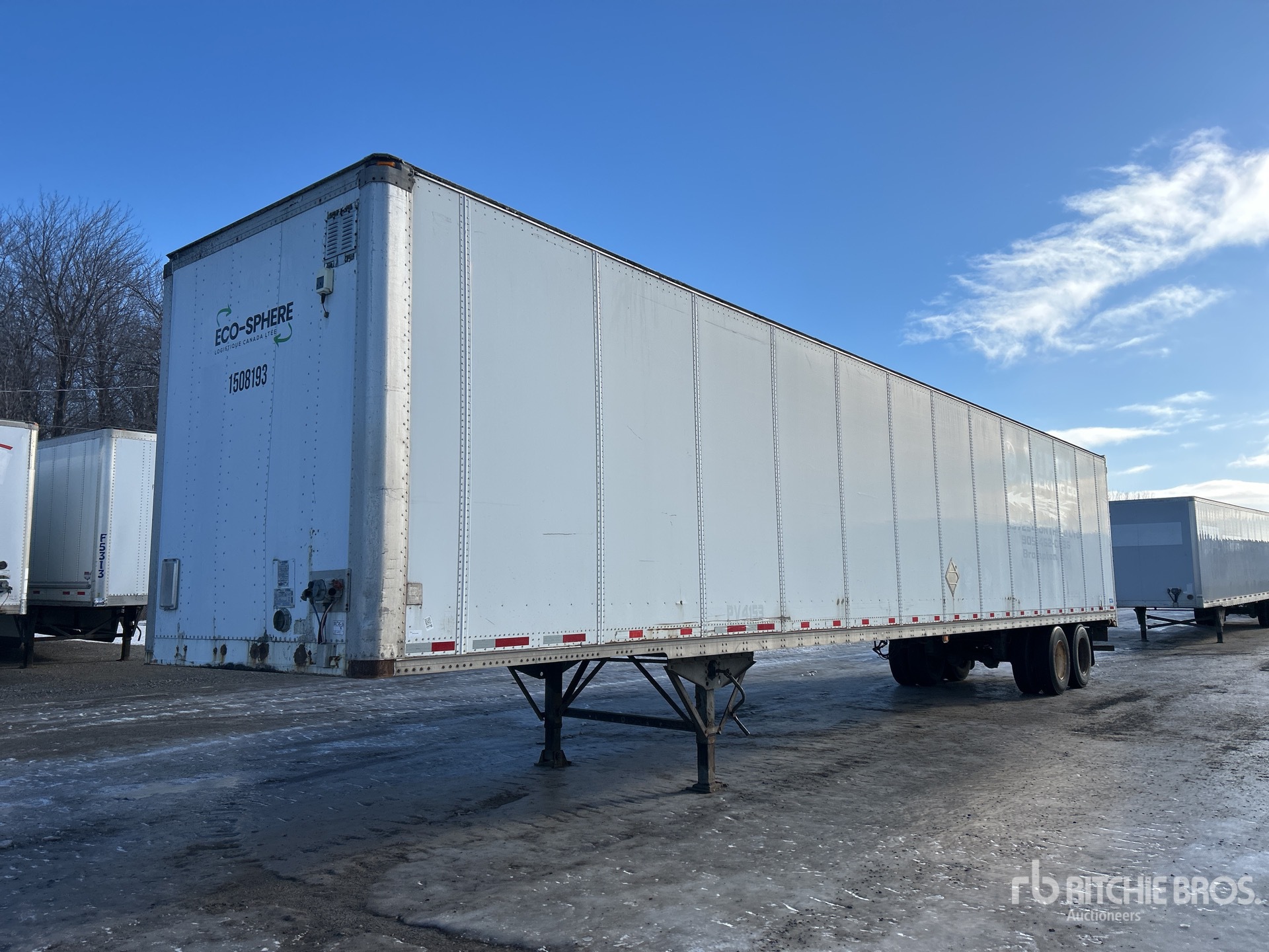 2008 Stoughton 53 ft x 102 in T/A Van Trailer