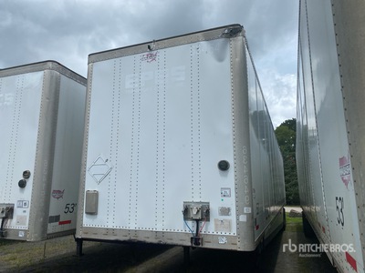 2015 Wabash DVCVHPC 53 ft x 102 in T/A Van Trailer